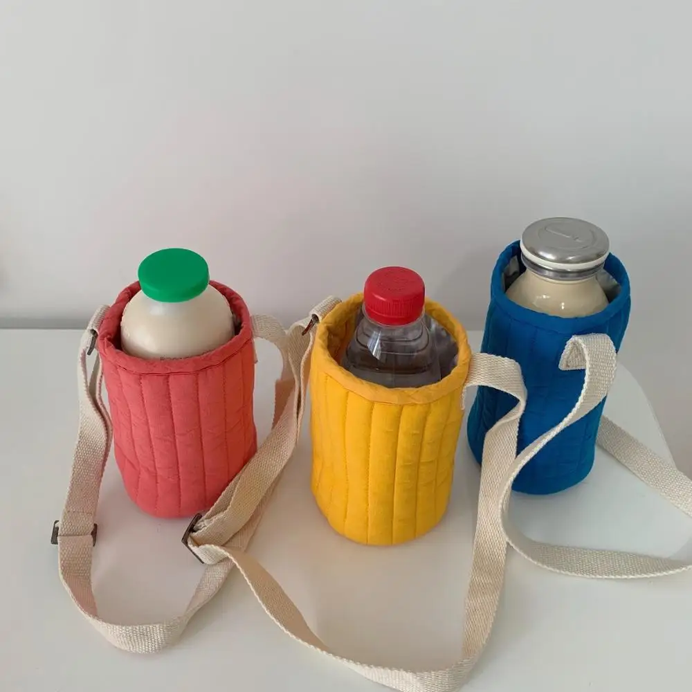 

Quilting Baby Feeding Milk Bottle Bag Warmer Insulation Pouch Thermal Bag Storage Bags Bolsa Termica Baby Bottle Holder Cover