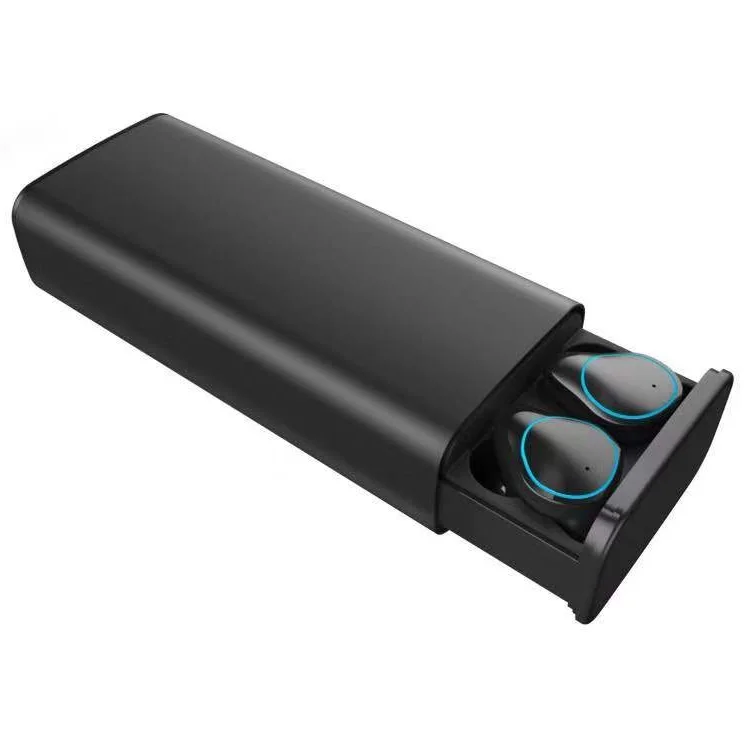 SELECTEC X9 наушники-вкладыши TWS с 5,0 в уши, наушники в уши Беспроводной Bluetooth наушники гарнитура IPX7 Водонепроницаемый 7000 мА/ч, Мощность Chargingbox с фонариком