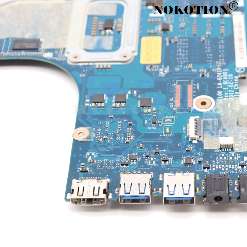NOKOTION материнская плата для ноутбука Dell Inspiron N5520 15R 5520 QCL00 LA 8241P CN 06D5DG 6D5DG DDR3 HD7670M 1