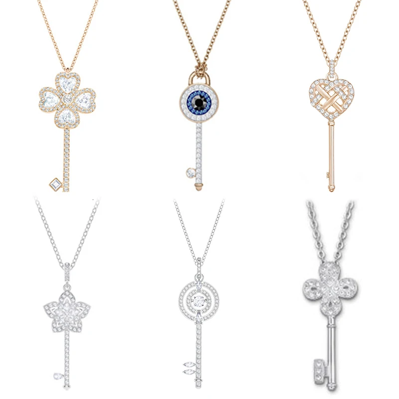 MANDY Модные 100% стерлингового серебра оригинал высокое качество ожерелье с