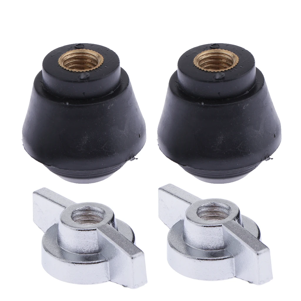 2 шт. черные напольные окулярные ножки барабана | Спорт и развлечения