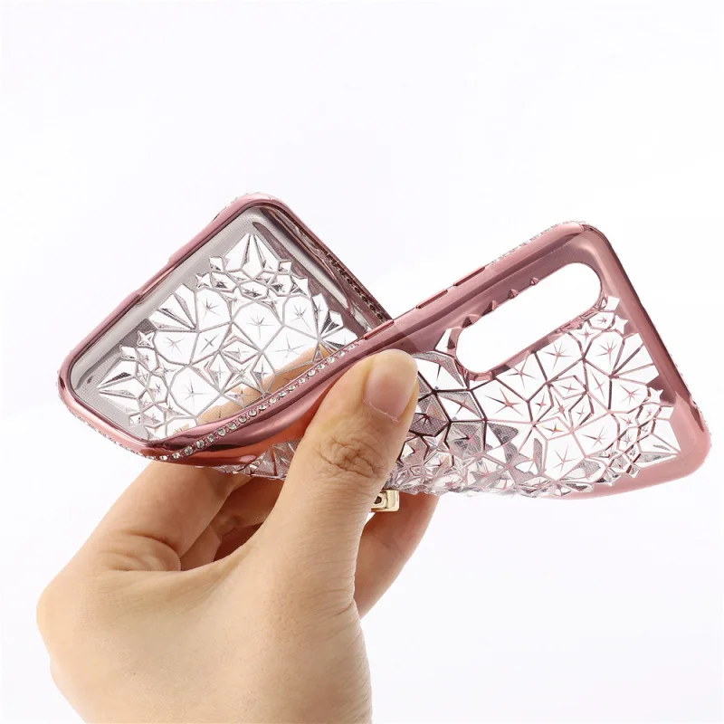 Luxury Phone Case for HUAWE P20 30 40 Pro Mate 20 Honor 10 Diamond Sun Flower Back Cover Ring Stand Finger Holder | Мобильные