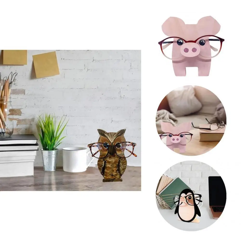 

Eyeglass Holder Creative Eco-friendly Decorative Household Supplies Sunglasses Holder Eyeglass Storage Shelf