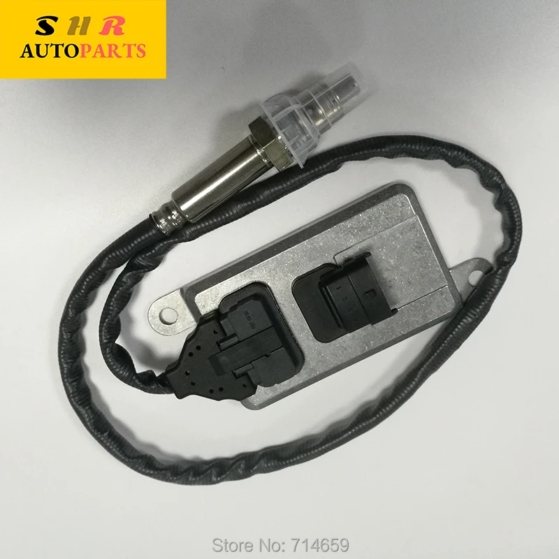 SHR Nox сенсор 5WK9 6653B Новый оксид азота 8 проводов для Mercedes benz 24V 59 мм|Датчик