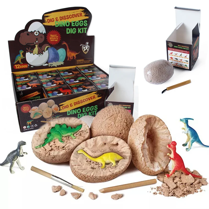 Искусственное яйцо динозавра археологическая искусственная игрушка
