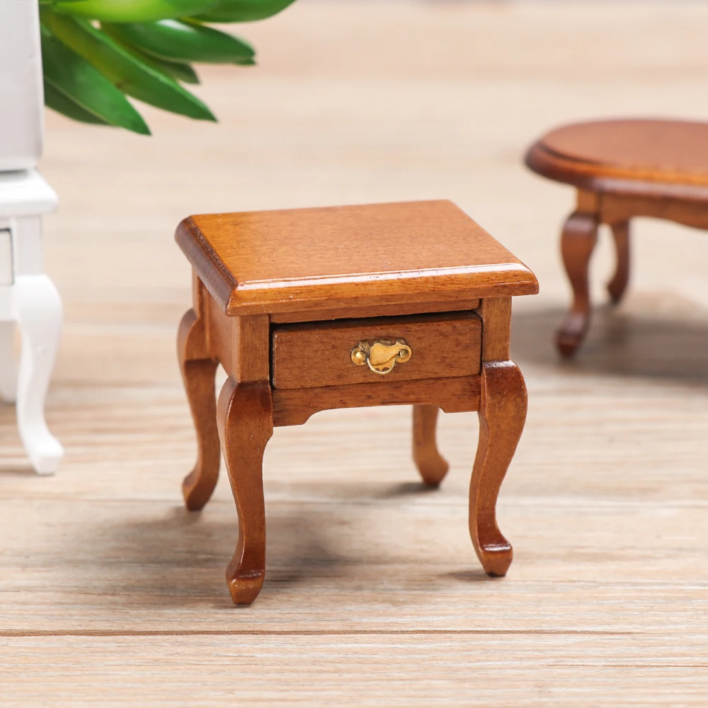 Детский мини Фотофон 1/12 кофейный столик игрушка для гостиной аксессуары