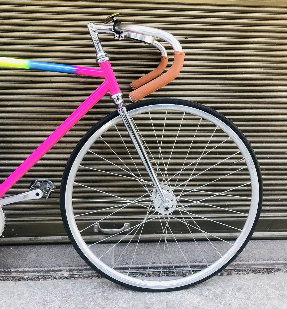 700C Fixie велосипедная дорожка Односкоростной велосипед 57 см с фиксированной