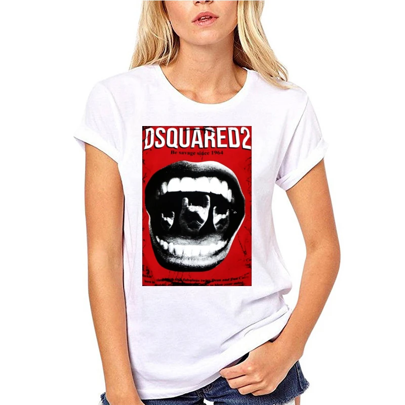 

BNWT Disquared2 Mouth Men T-Shirt Sizes S-3XL - Free Shipping! Men Women Unisex Fashion Tshirt Free Shipping Hoodie