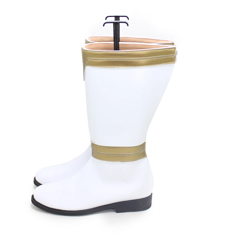Kikai Sentai Zenkaiger Zenkaizer White Cosplay Shoes Boots Halloween Costume Accessories Props | Тематическая одежда и