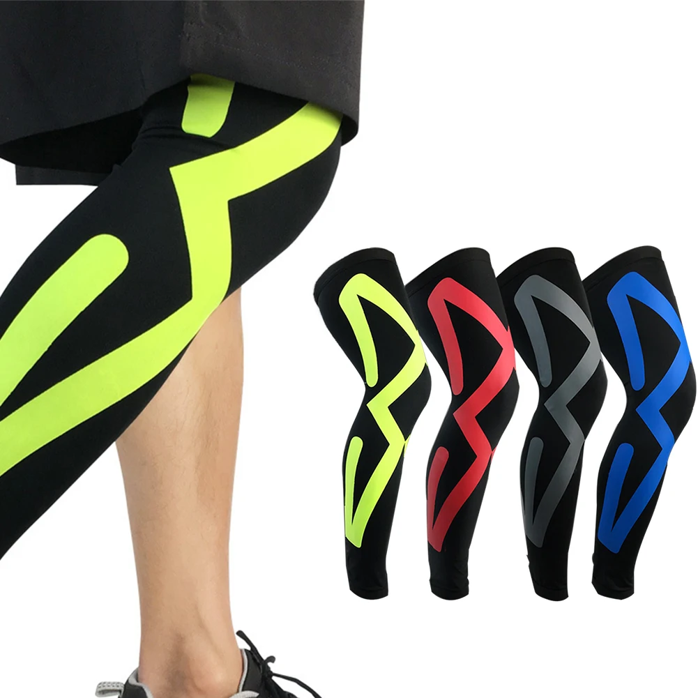 Спортивные эластичные нарукавники для ног на открытом воздухе езды велосипеде