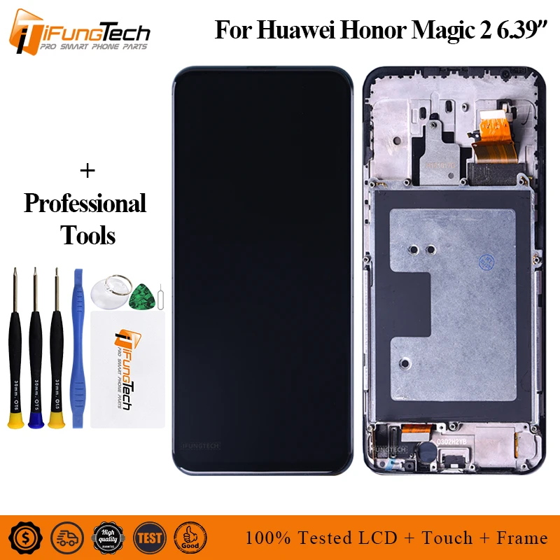 2340x1080 6 39 &quotЖК дисплей для Huawei Honor Magic 2 ЖК сенсорный экран дигитайзер сборка magic с