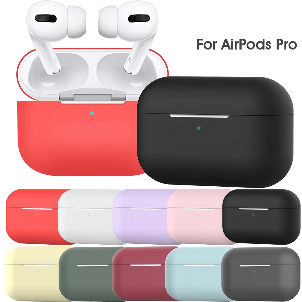 Модный Цветной чехол для Airpods Pro силиконовый наушников Apple AirPods 3 наушники с