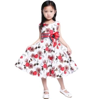 girls floral dress princess summer children party dress cotton kids dresses for girls birthday dress vestido wear 2022 30