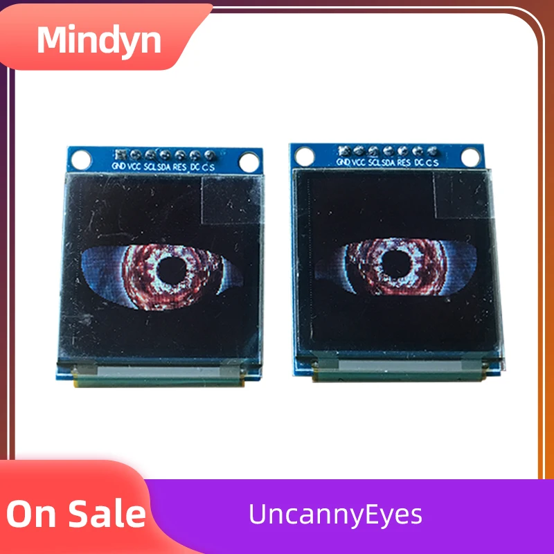 

0.96 inch OLED Display Newt's Eyes Electronic Blink Module Bar Children's Toys Funny Wearable Decoration