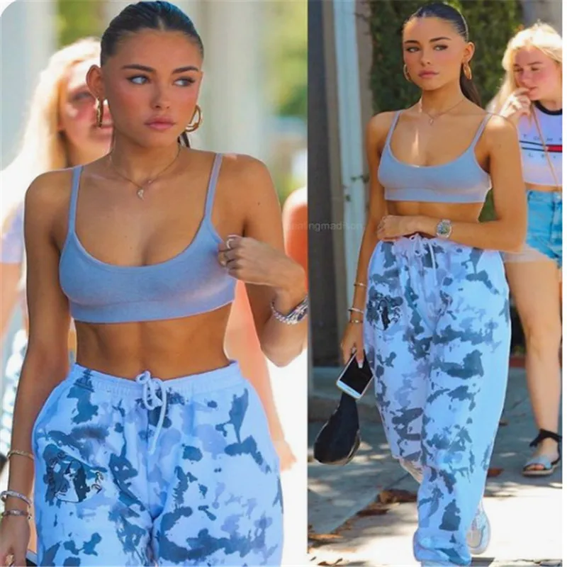 

Womens Casual Sport Yoga Running Workout Elastic High-Waist Loose Pants