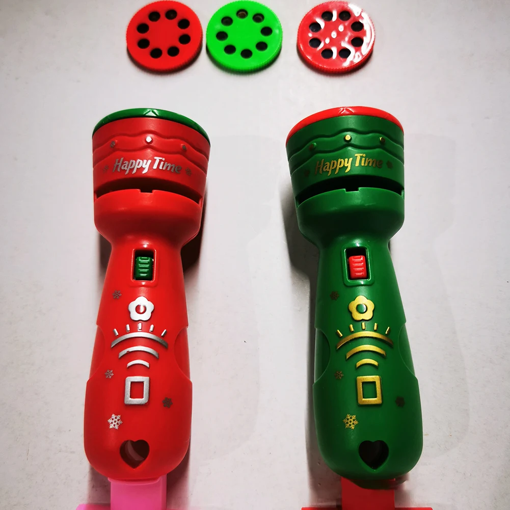 

Cartoon Early Educational Toy Handed Projector Learning Christmas Tree Education Toy Gift Children Flashlight Gift