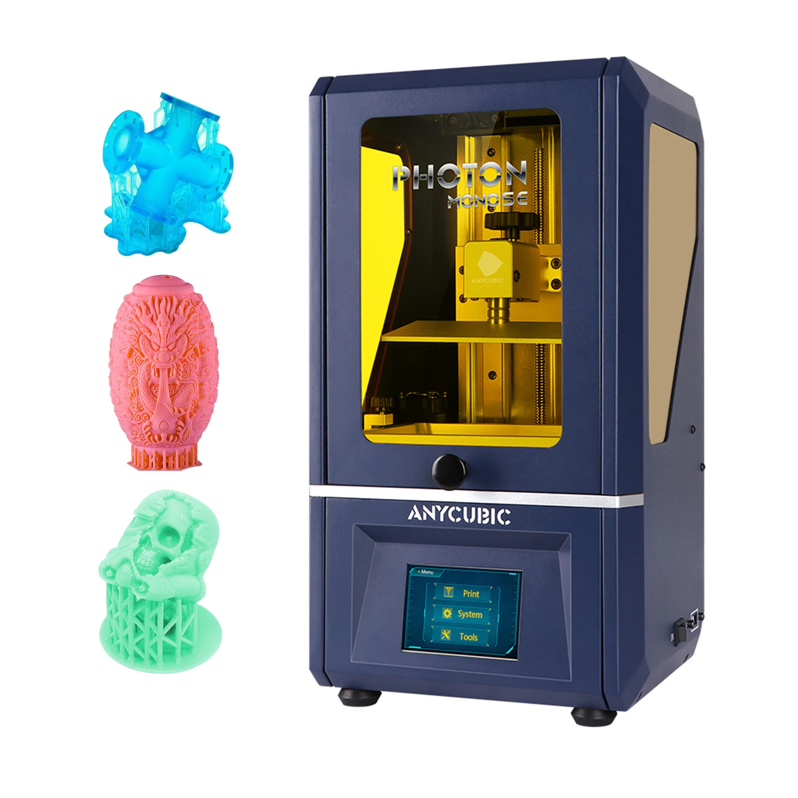 

ANYCUBIC Photon Mono SE 3D Printer UV Photocuring LCD Resin 3D Printer 6.08'' 2K Monochrome LCD APP Remote Control UV Cooling