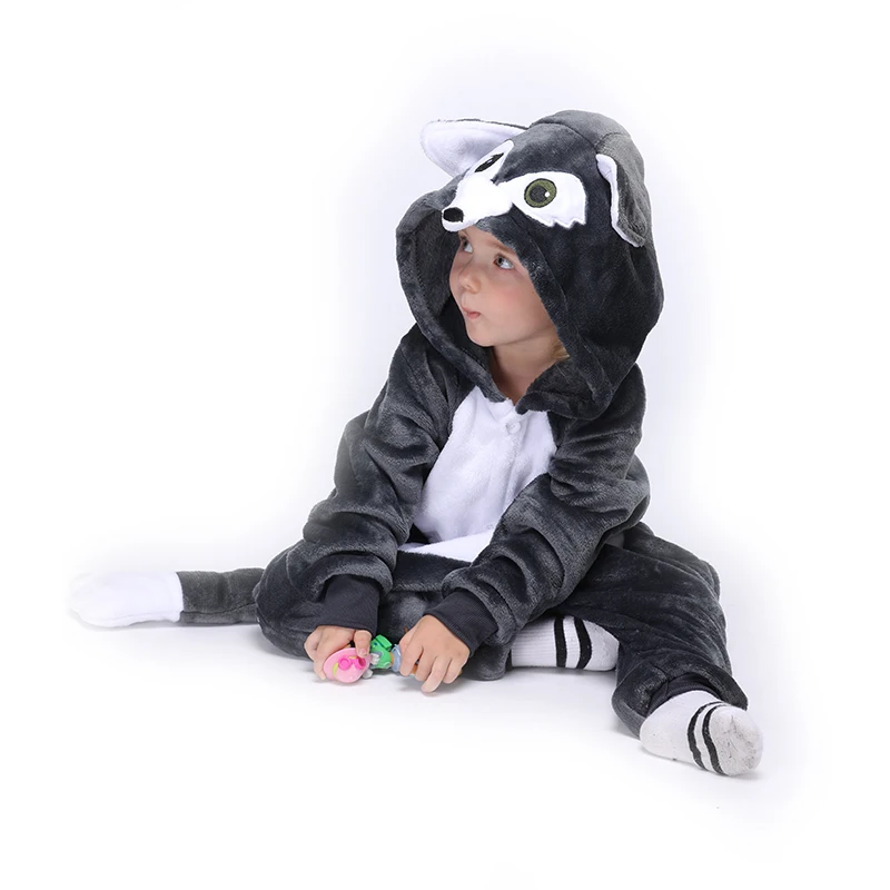 Пижама кигуруми в виде единорога для детей пижамы маленьких девочек одежда сна