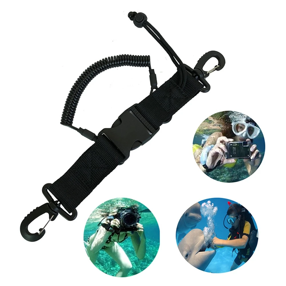 

Дайвинг Камера мобильный телефон анти-потерянный ремешок быстроразъемной пряжкоймарки потери пружины веревка с зажимами для подводного п...