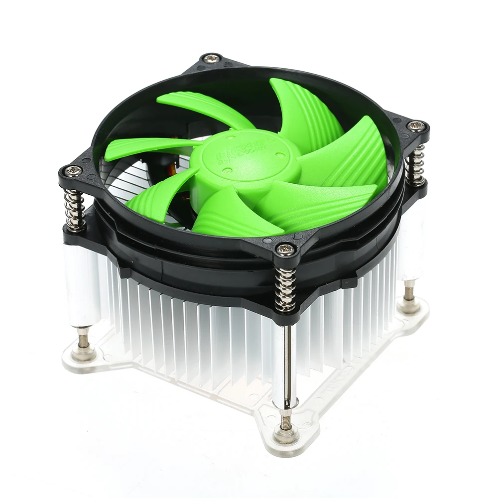 3-контактный вентилятор для процессора кулер быстрое отведение тепла низкий