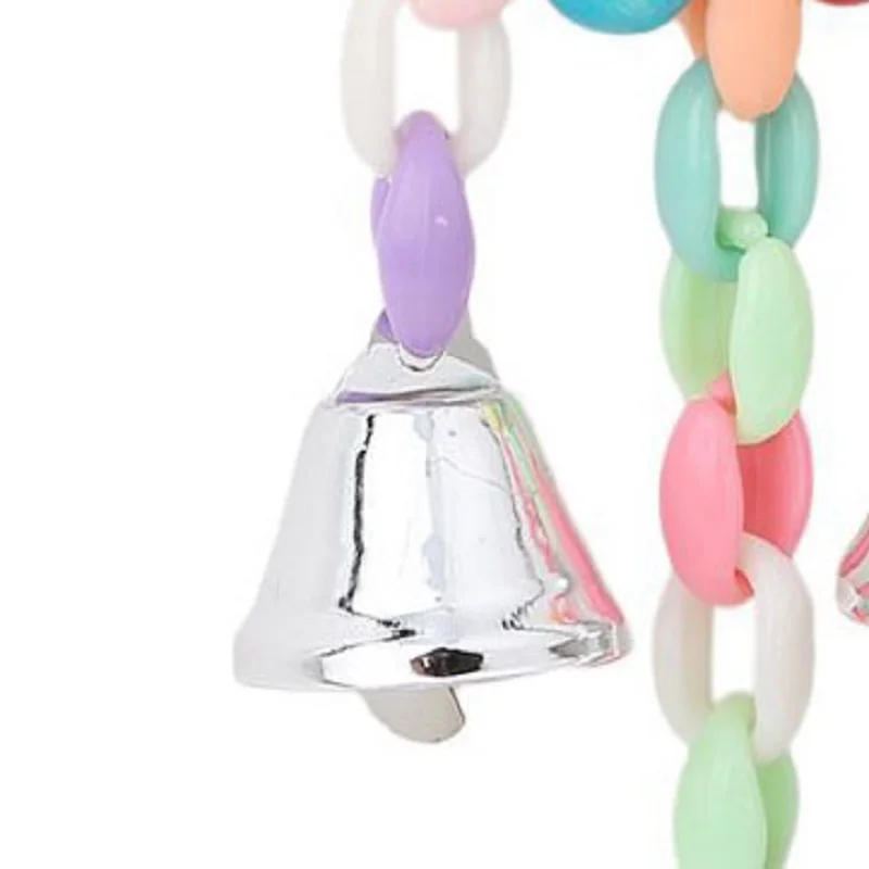 Игрушки для попугаев с красочной планкой птичий попугай жевательная игрушка