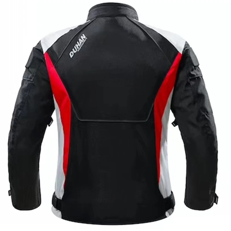 DUHAN Motorcycle Jacket Men Summer Breathable Moto Riding Motocross Clothing Motorbike Jaqueta Motoqueiro Armor | Автомобили и