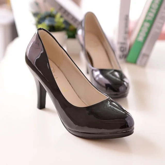 Туфли-лодочки женские на высоком каблуке свадебные туфли толстом белые желтые