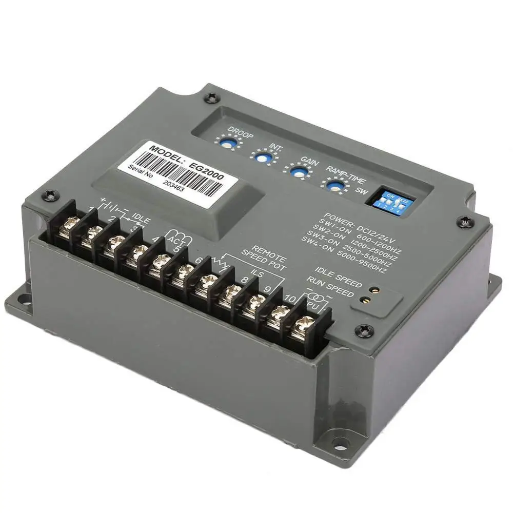 Регулятор скорости дизельного генератора EG2000 универсальное управление|control
