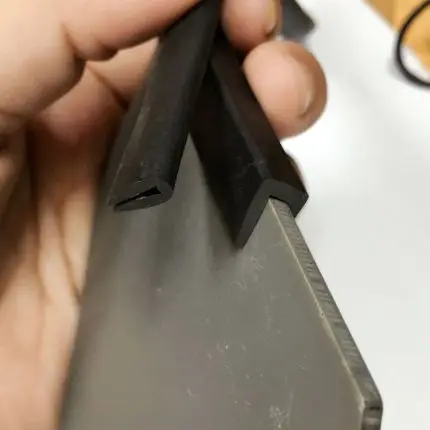 U образная уплотнительная лента 1 метр для края двери автомобиля металлическая