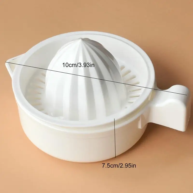 

New Manual Juicer Extractor Multifunctional Mini Cute Orange Lemon Grater Portable Kitchen Tool Hand Squeezer With Strainer Bowl