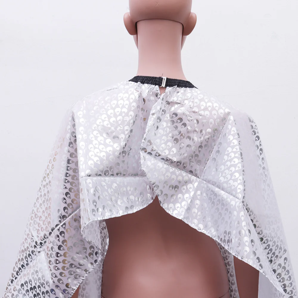 

1pc Cutclothes Hair Perming and Dying Cape Breathable Hairdressing Cloth for Home Barber Shop