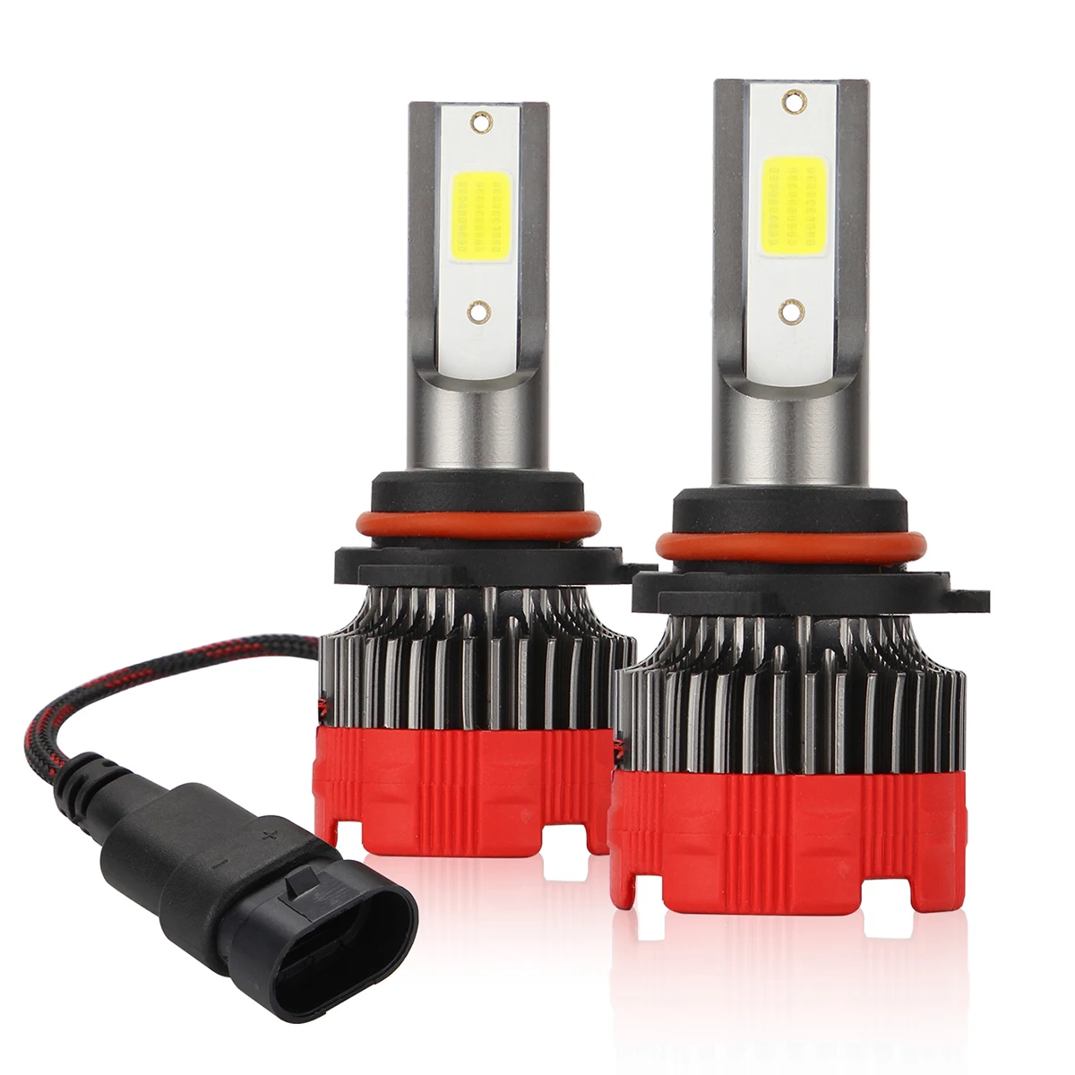

2pcs Mini Car LED Headlight Bulbs Car Front LED Work Lights