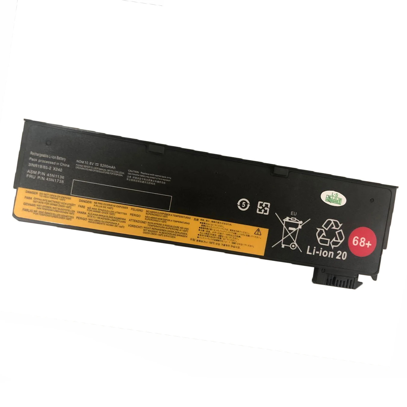 Аккумулятор 10 8 В X240 для Lenovo Thinkpad T440S X260 X250 X240S T450 T470P T450S X270 K2450 W550S 45N1136 45N1738