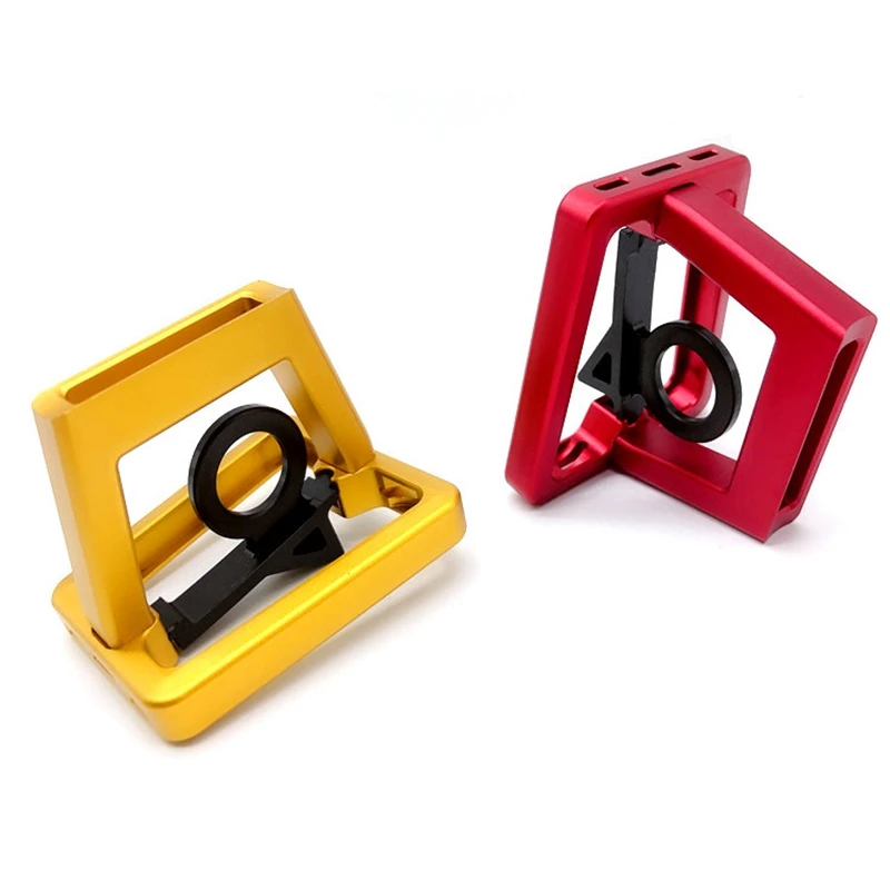 for Brompton Front Carrier Block Folding Bike Bag Bracket Holder Aluminum Alloy 68.5G Bicycle Accessories-Gold | Спорт и развлечения