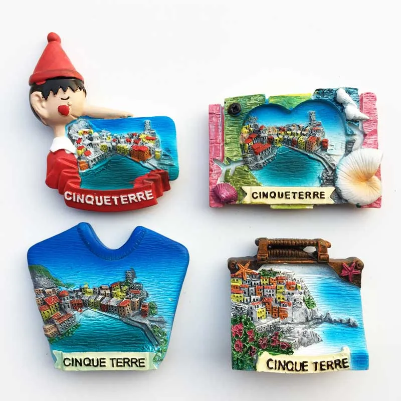 Магниты на холодильник туристический сувенир пять рыбацких деревьев Северо