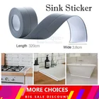 3,2 м, водонепроницаемая самоклеящаяся лента для кухонной раковины, ванной комнаты, уплотнительная лента с защитой от форма ПВХ, для зазора в дверях и окнах. И т. д.