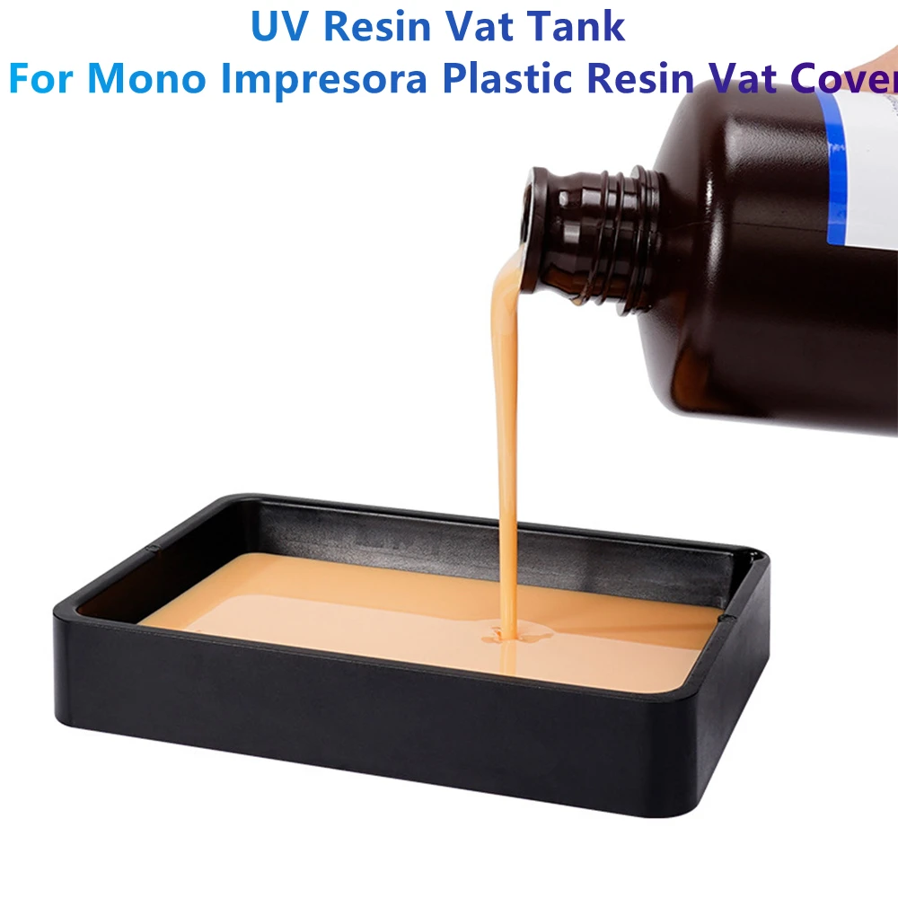 

Резервуар НДС для 3D-принтера из уф смолы для моно Impresora пластиковая Смола НДС крышка с пленкой FEP аксессуары для 3D-принтера