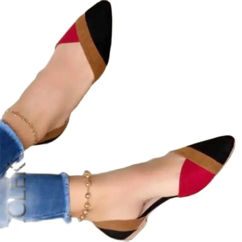 

2020 New Arrival Women Flats Beautiful and Fashion Summer Shoes Flat Ballerina Comfortable Casual Women Shoes Size 44