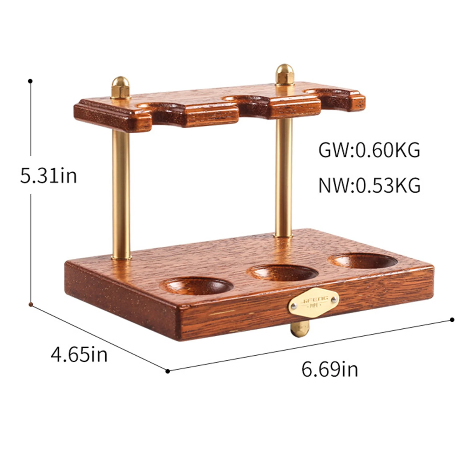 

1/3/4 Durable Pipe Wood Smoking Pipe Stand Rack Holder Great Gift For Men Herb Smoke Smoking Set Stand Ashtray Gifts For Men