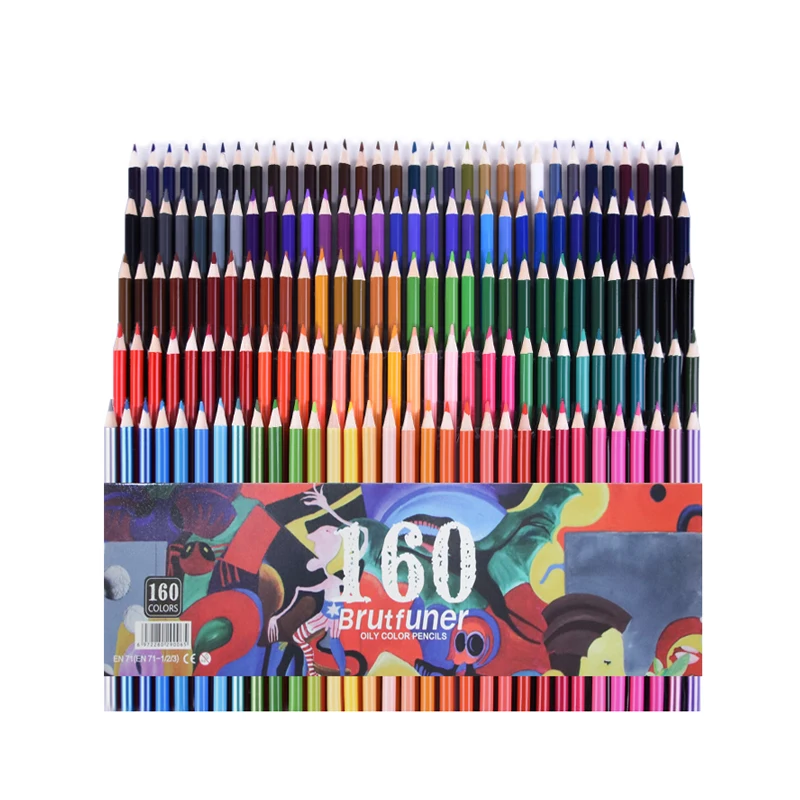 Fine Art colored pencils 150 160 Colors Artist Painting Oil pen Drawing  Sketches Colour Pencil School Supplies Watercolor Pencil - AliExpress