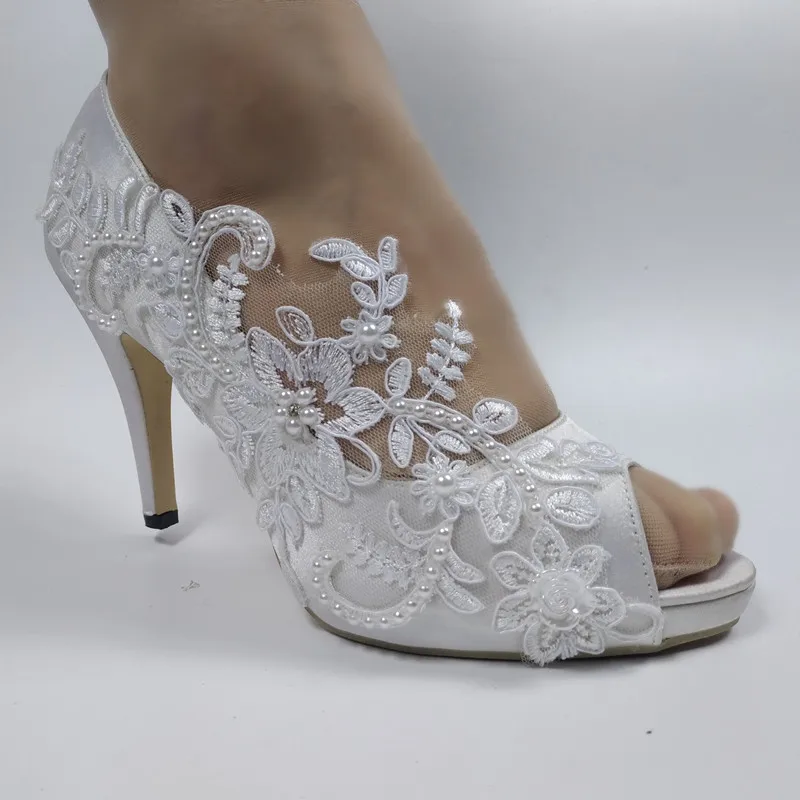 BaoYaFang/женские вечерние модельные туфли с открытым носком Модные свадебные