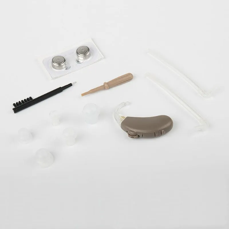 Мини слуховой аппарат для умеренной и тяжелой потери слуха Высокая мощность