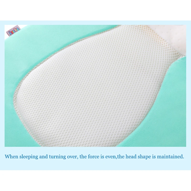 Детский коврик для сна подушка новорожденных с защитой от опрокидывания матраса