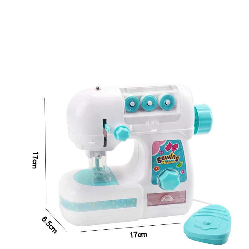 Детская имитация швейной машины игрушечная мини-мебель обучающий дизайн одежды