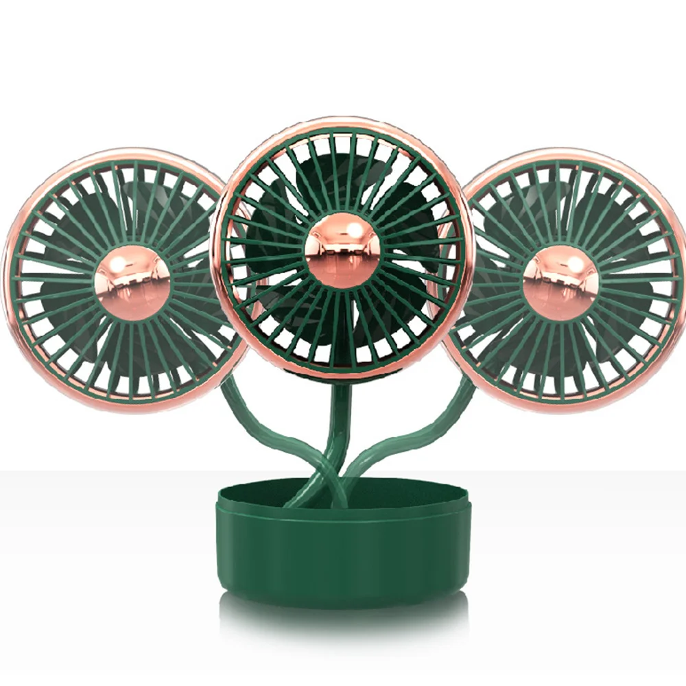 Портативный Автомобильный Вентилятор 180 градусов вращения охлаждения