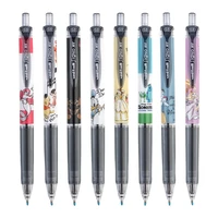 8pcs japan uni umn 158ds princess series black refill smooth gel pen 0 5mm
