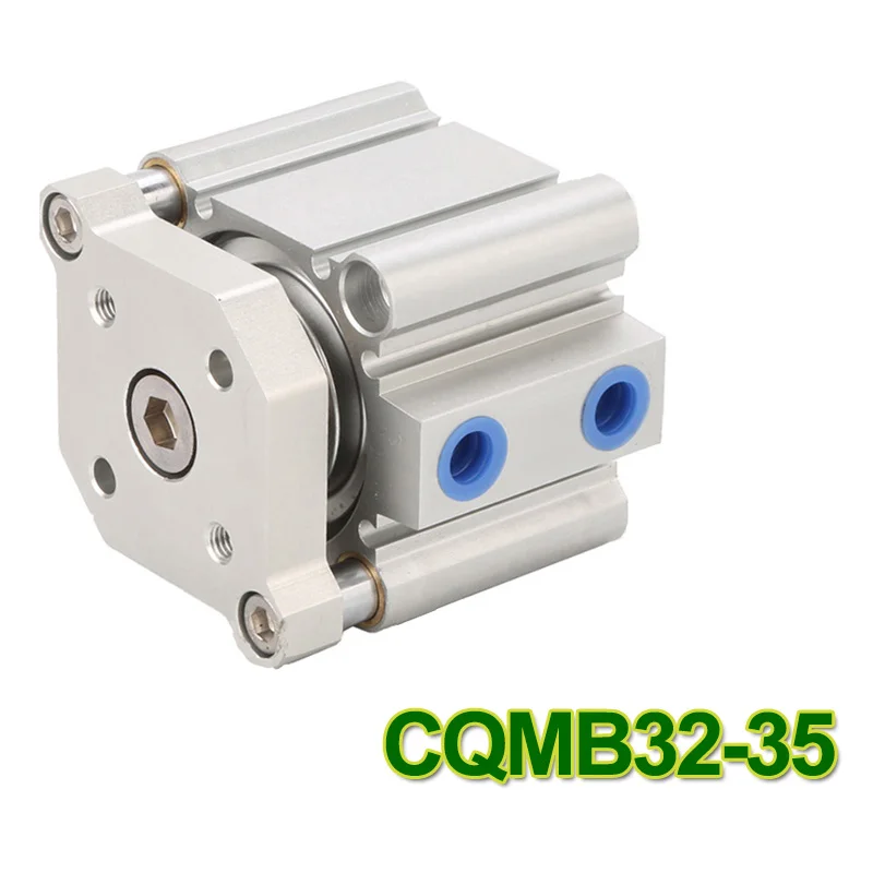 

CQMB32-35 CDQMB32-35 CQM series 32 мм, диаметр хода 35 мм, компактный цилиндр с направляющей, цилиндр двойного действия с одним стержнем, пневматические цили...