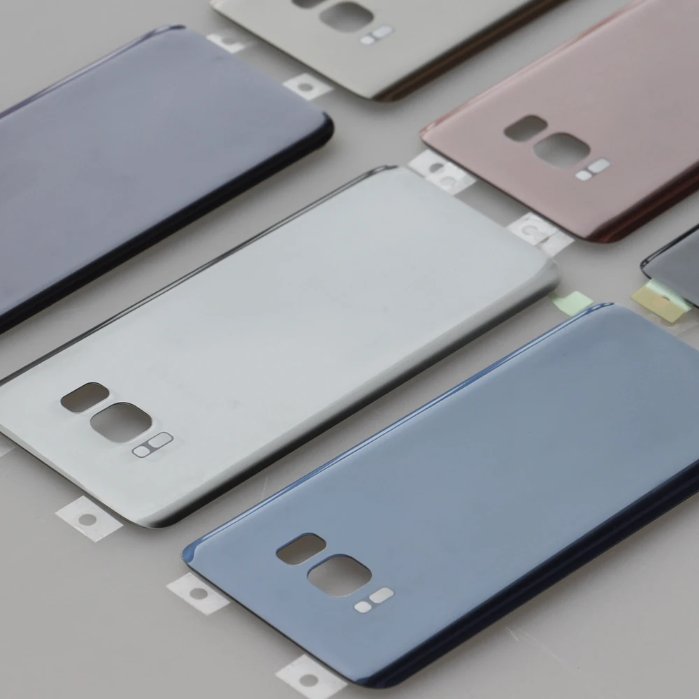 10 шт./лот, Запасное стекло для samsung Galaxy s8 G950/S8+ S8 Plus G955 G955F, крышка для батареи, задняя дверь, корпус, чехол