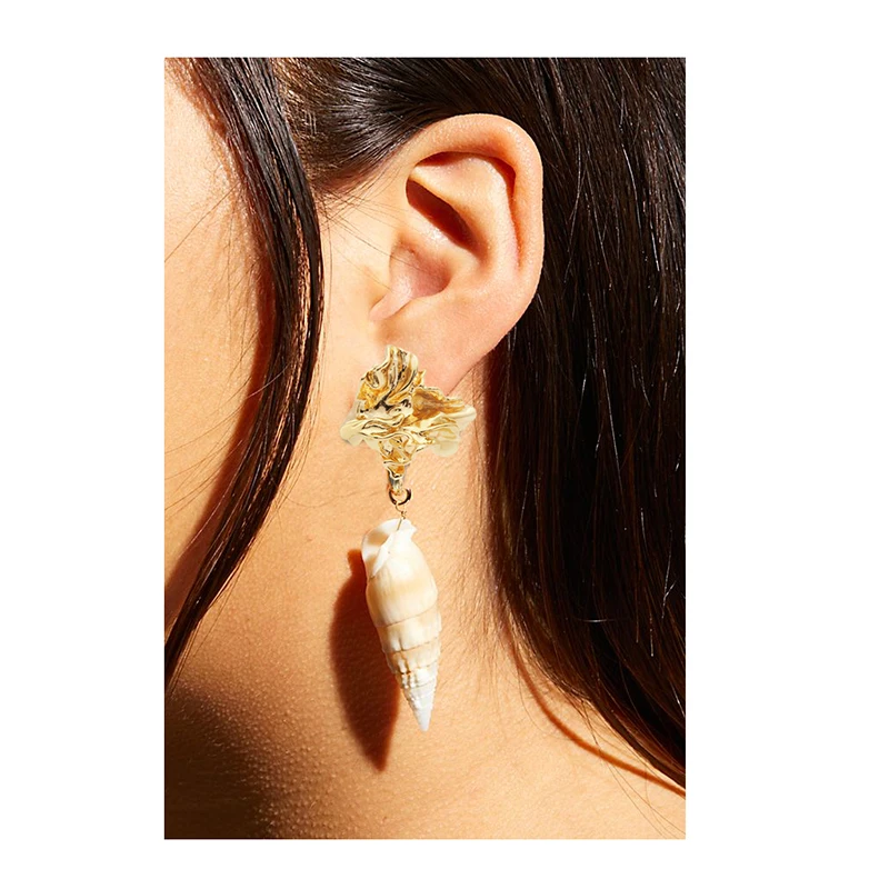 Кулон из драгоценных камней в стиле бохо металлическая часть натуральный камень