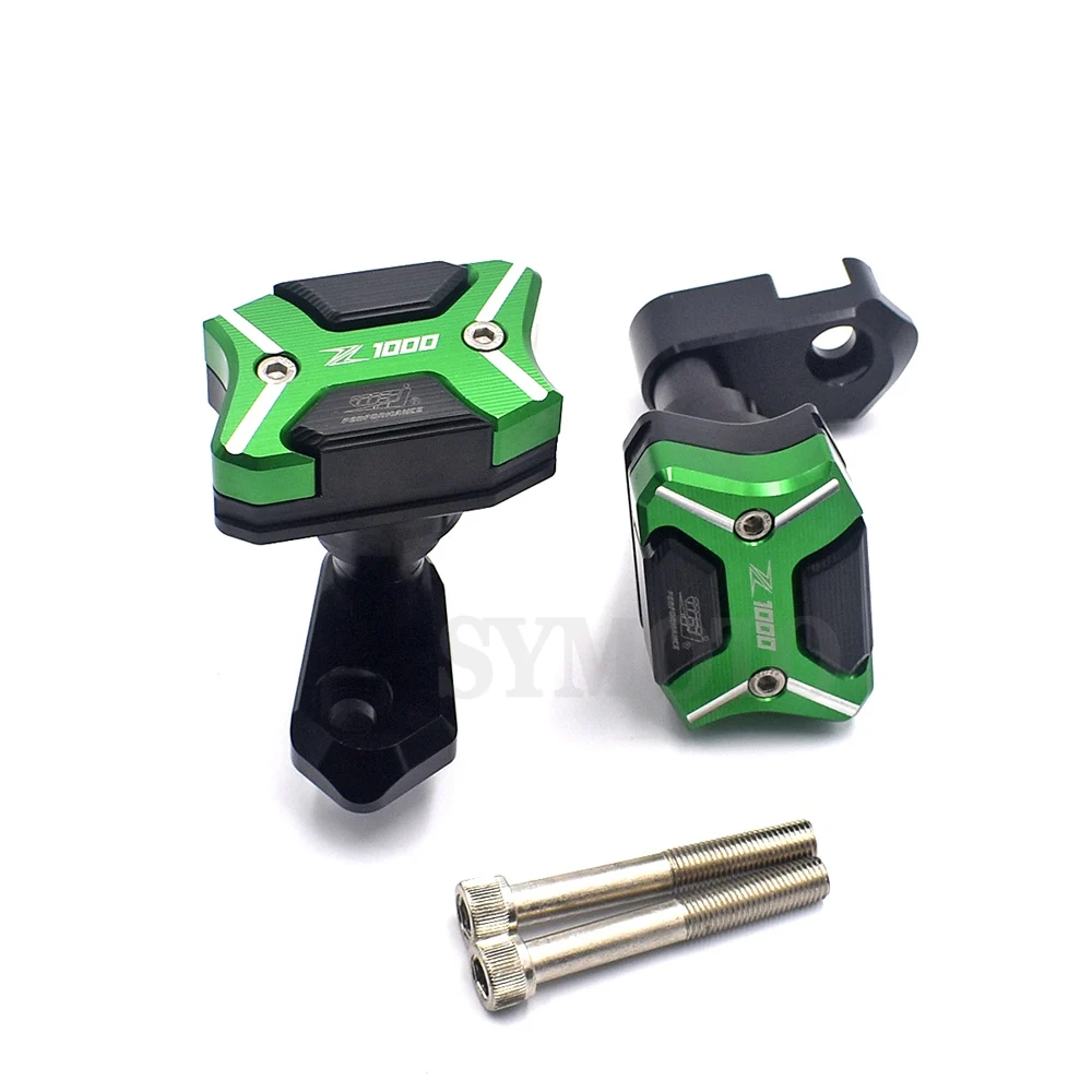 

Motorcycle Frame Guard Cover Sliders Anti-Falling Crash Pads Protector For Kawasaki Z 1000 Z1000 2010-2016